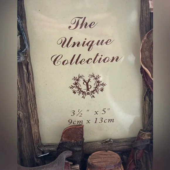 Rustic Western Light Up Picture Frame Cowboy Ranch Decor Lantern Cowhand Cabin - Picture 3 of 11